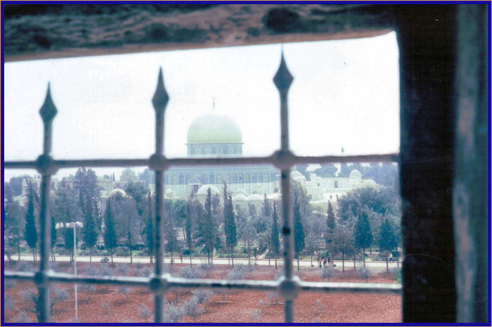 Dome of the Rock from Antonio Fortress location